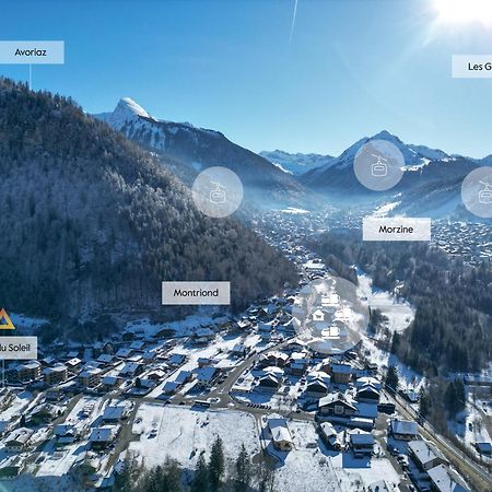 Roof Top Moutain View Direct Access Morzine Avoriaz モントリオン エクステリア 写真